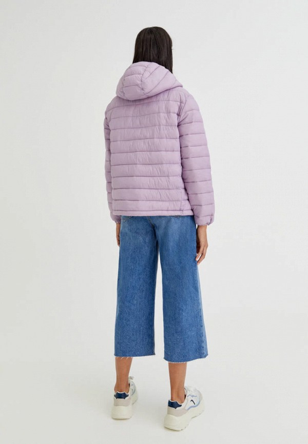 

Куртка утепленная Pull&Bear, Фиолетовый