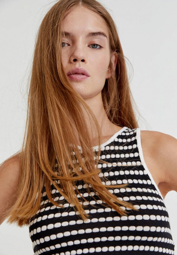 

Топ Pull&Bear, Черный