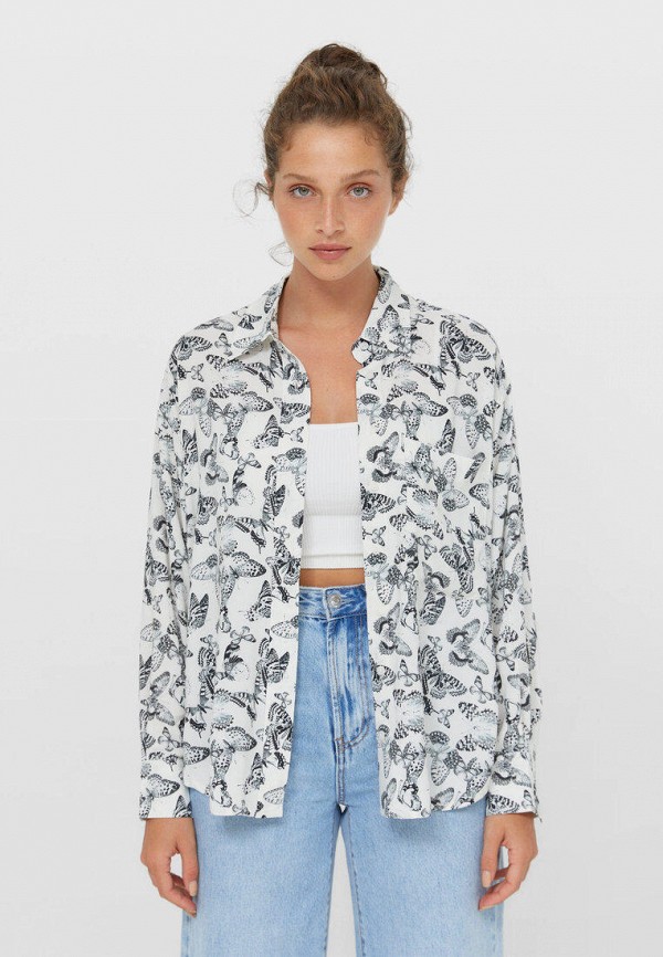 

Блуза Stradivarius, Белый