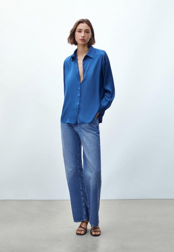 

Блуза Massimo Dutti, Синий