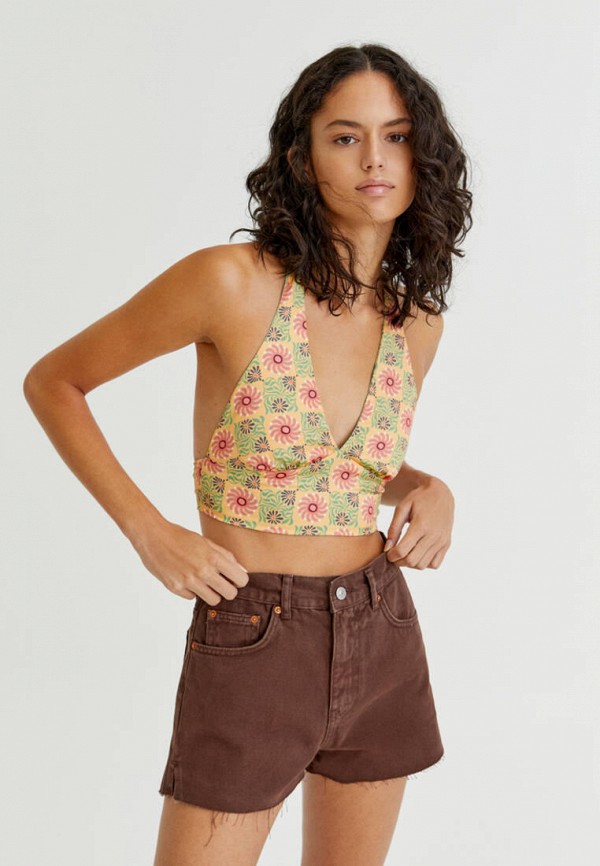 фото Шорты джинсовые pull&bear