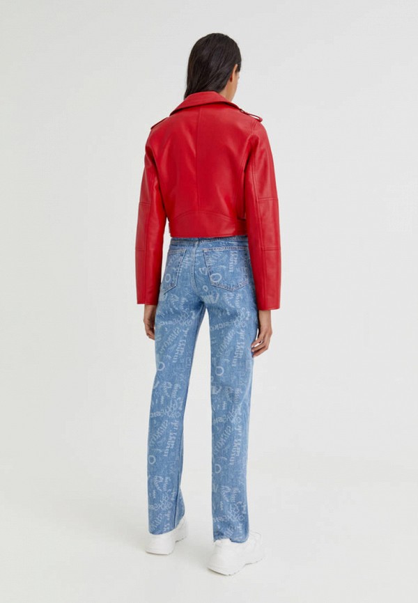 фото Куртка кожаная pull&bear