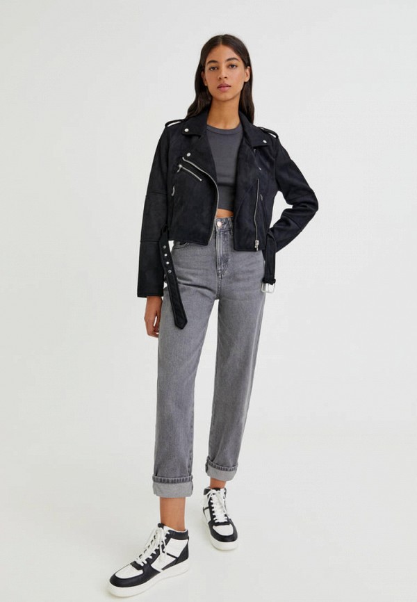 фото Куртка кожаная pull&bear
