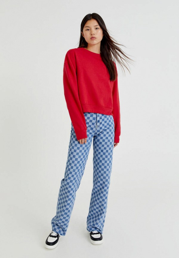 

Свитшот Pull&Bear, Красный