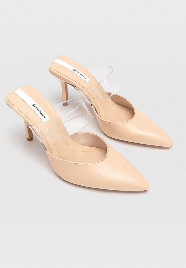 

Мюли Stradivarius, Бежевый
