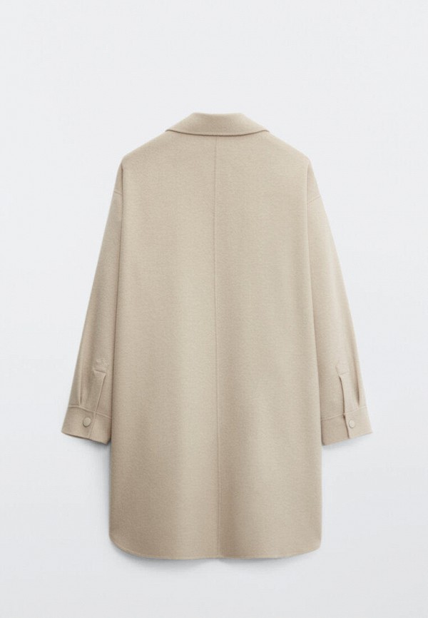 

Пальто Massimo Dutti, Бежевый