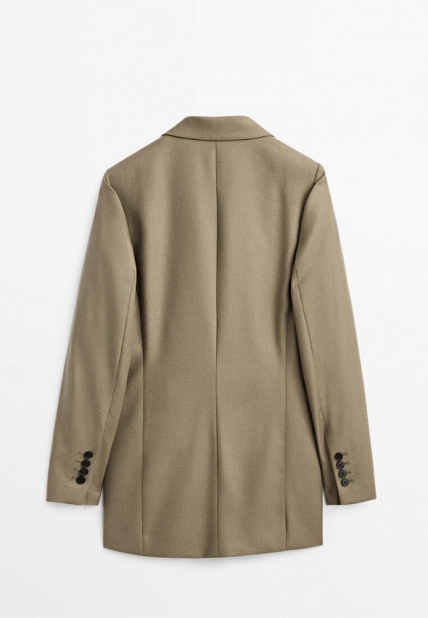 

Пиджак Massimo Dutti, Хаки