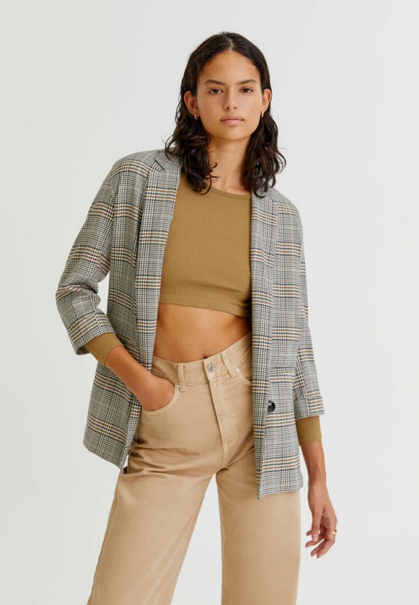 

Жакет Pull&Bear, Серый