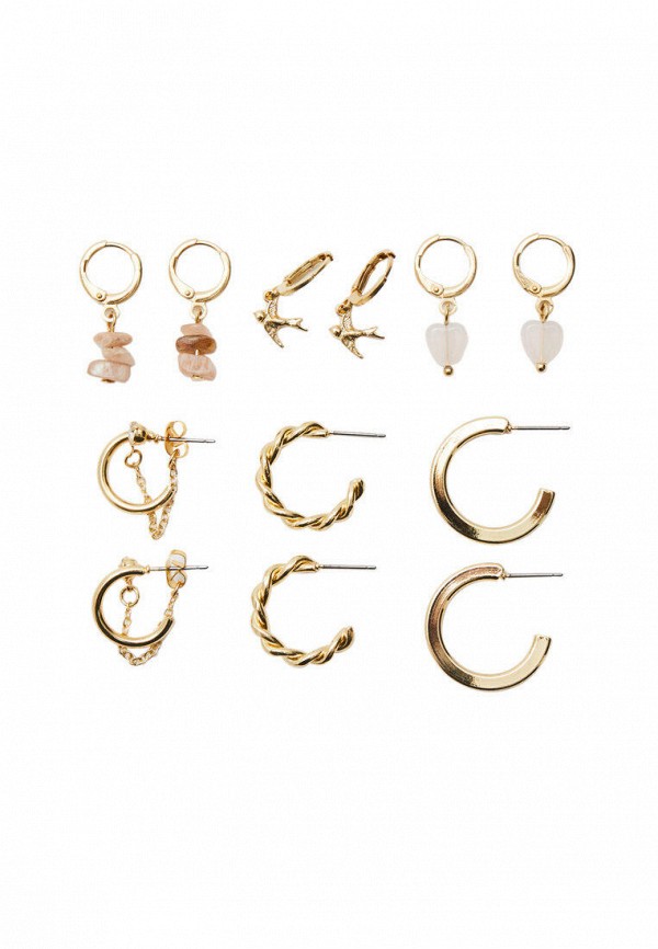 

Серьги 6 пар Stradivarius, Разноцветный