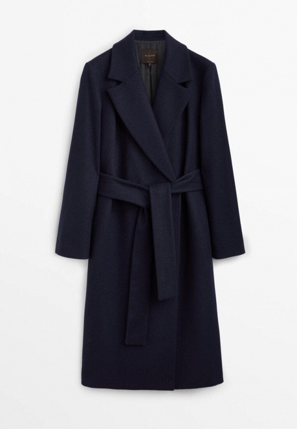 

Пальто Massimo Dutti, Синий