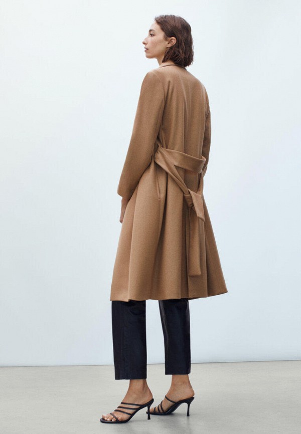 

Пальто Massimo Dutti, Бежевый