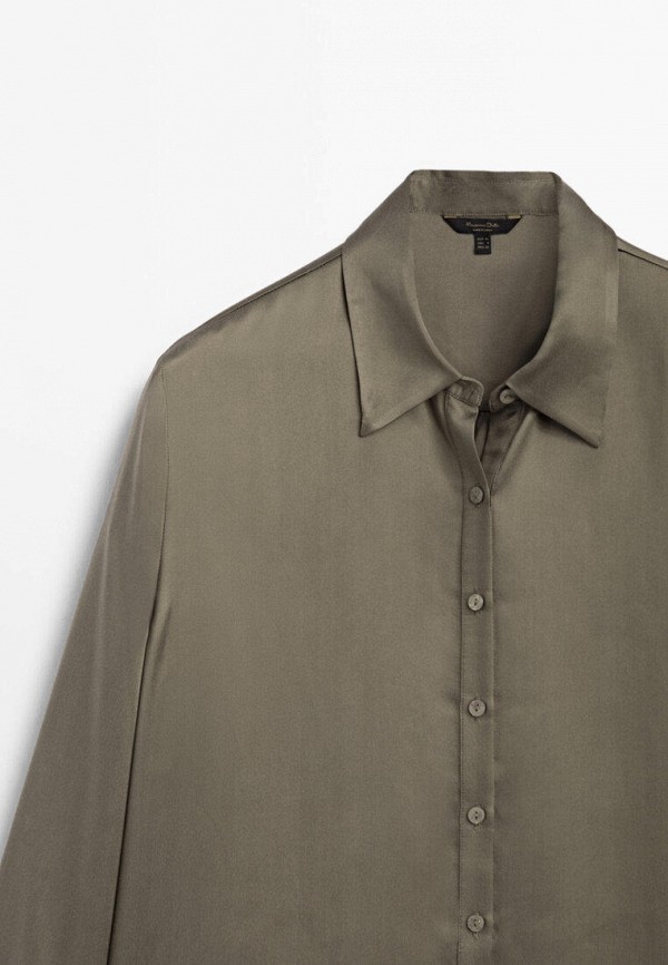 

Блуза Massimo Dutti, Хаки