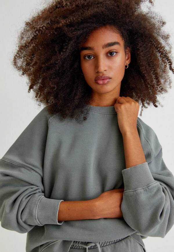 

Свитшот Pull&Bear, Зеленый