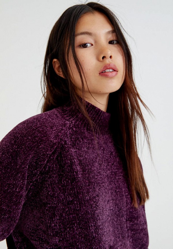 

Водолазка Pull&Bear, Фиолетовый