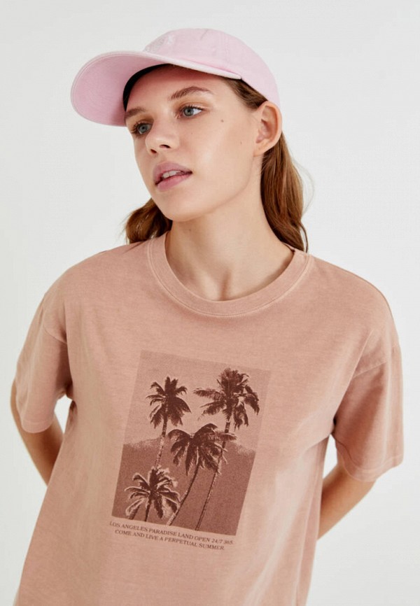 

Футболка Pull&Bear, Бежевый
