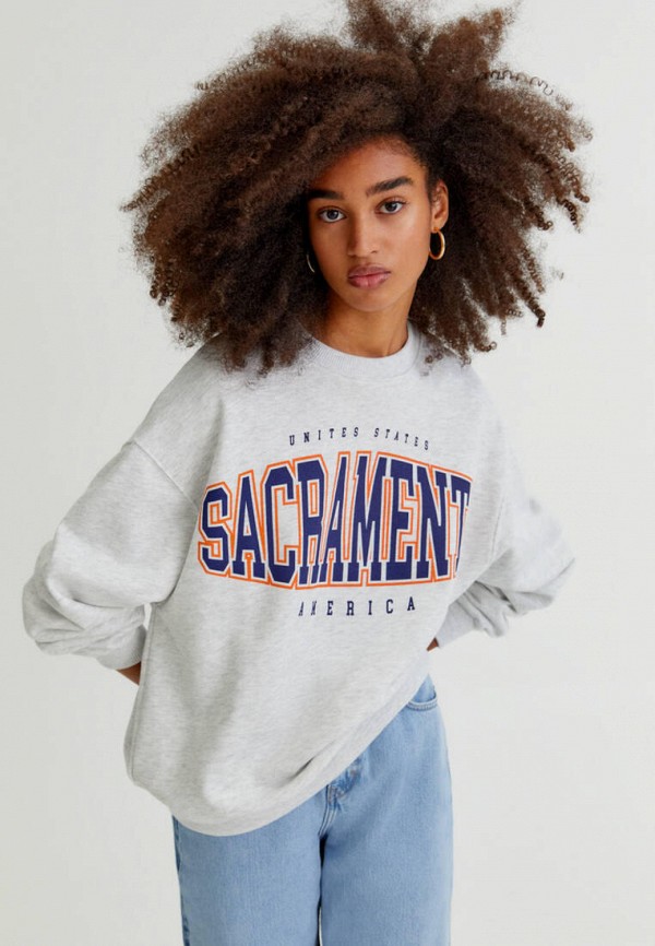 

Свитшот Pull&Bear, Серый