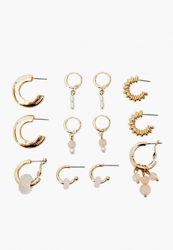 

Серьги 6 пар Stradivarius, Золотой