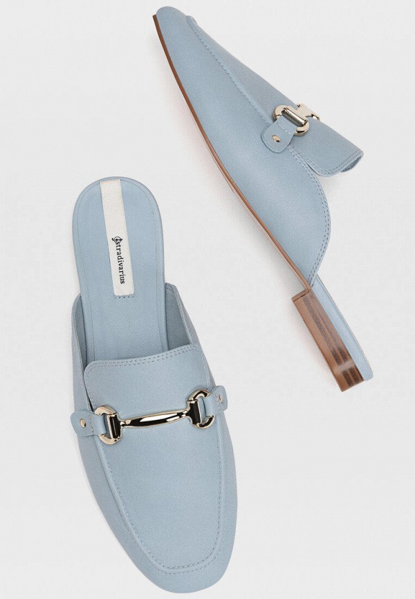 

Мюли Stradivarius, Голубой