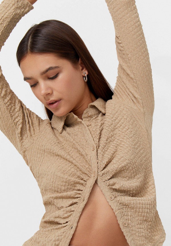 

Блуза Stradivarius, Бежевый