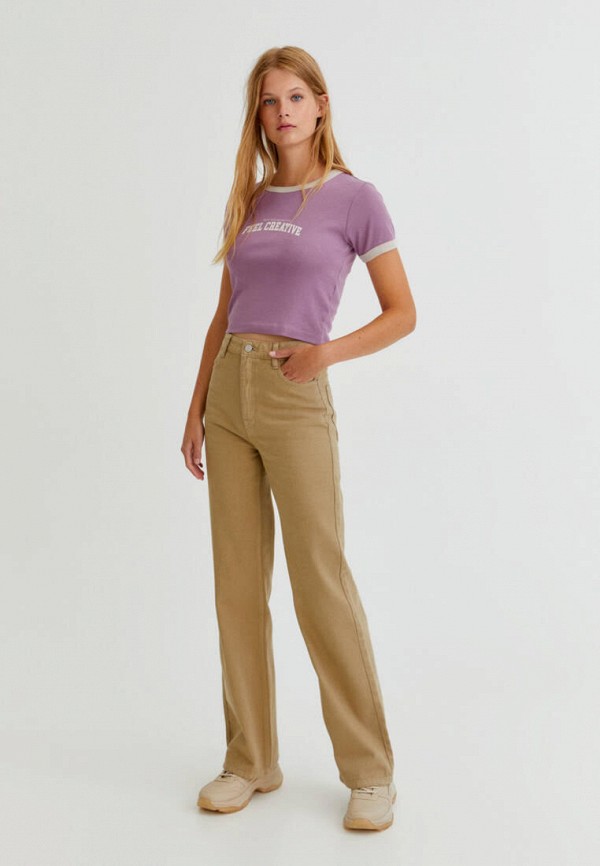 

Футболка Pull&Bear, Фиолетовый