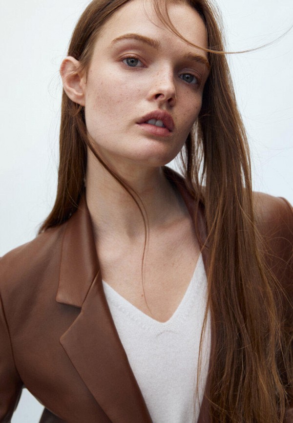 

Пиджак Massimo Dutti, Коричневый