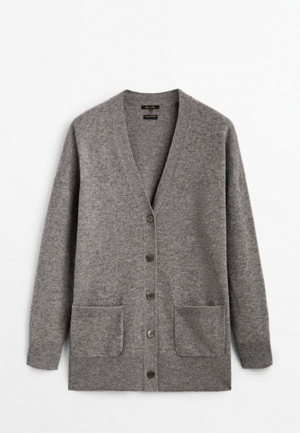 

Кардиган Massimo Dutti, Серый