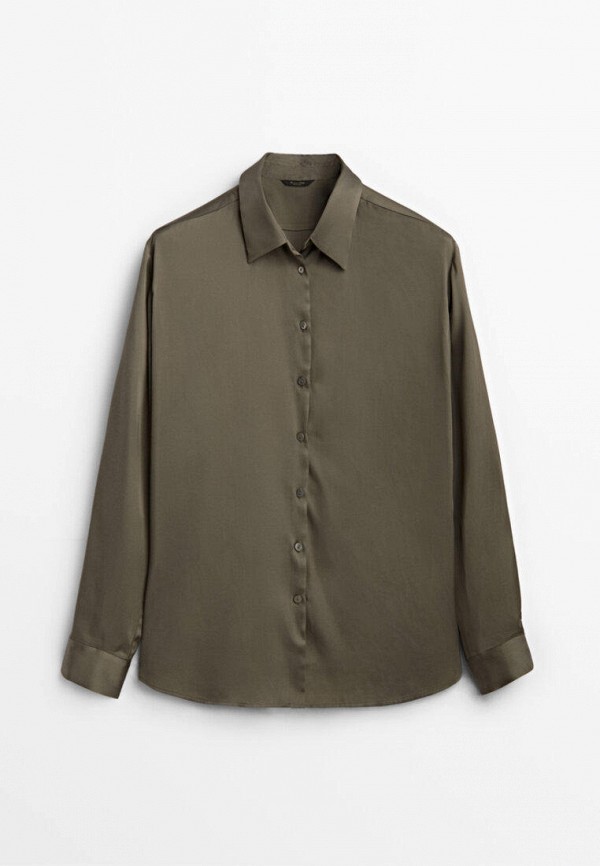 

Блуза Massimo Dutti, Хаки