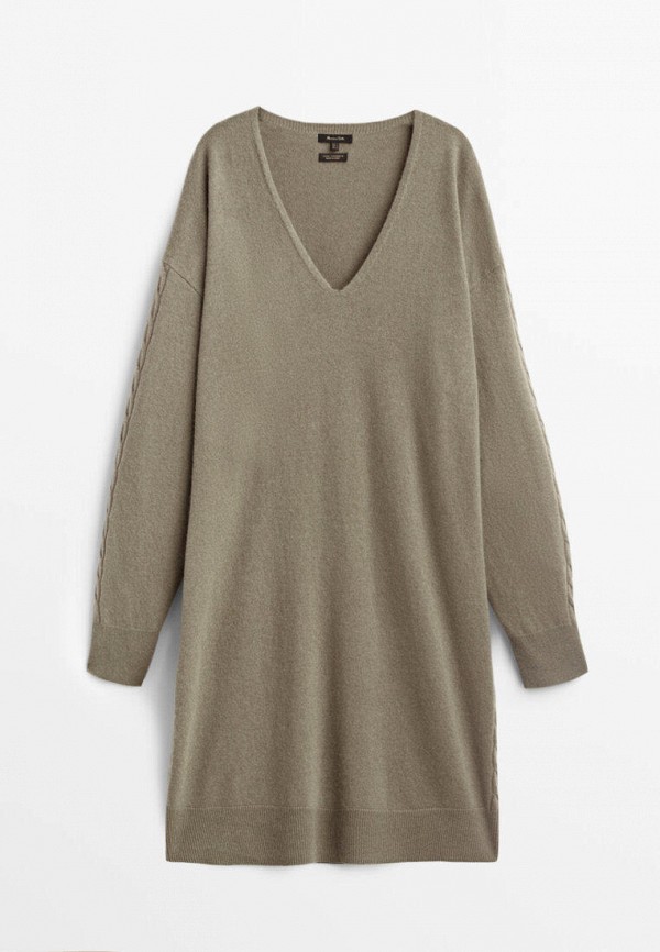 

Платье Massimo Dutti, Коричневый
