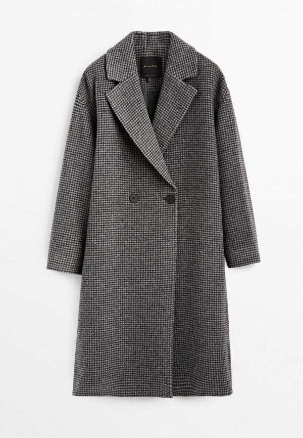 

Пальто Massimo Dutti, Серый