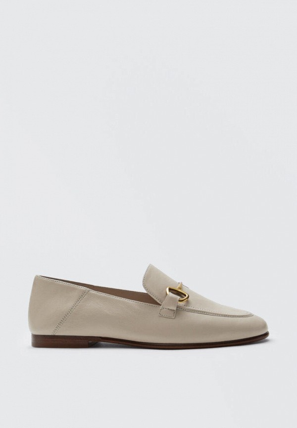 

Лоферы Massimo Dutti, Бежевый