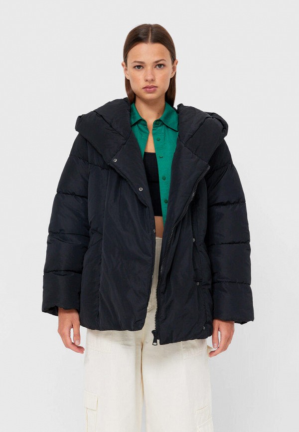 

Куртка утепленная Stradivarius, Черный