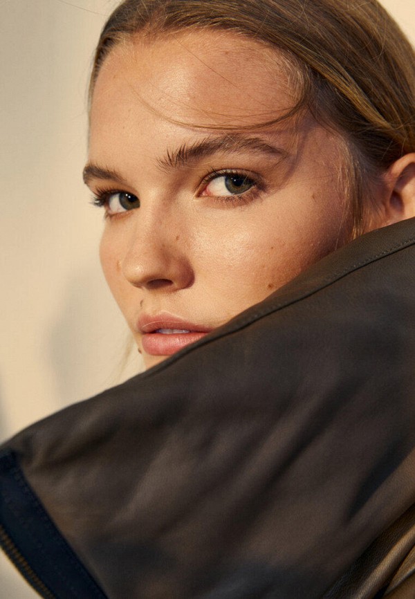 фото Куртка кожаная massimo dutti