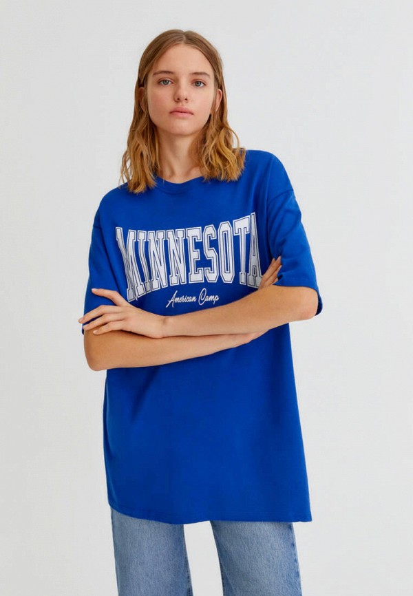 

Футболка Pull&Bear, Синий