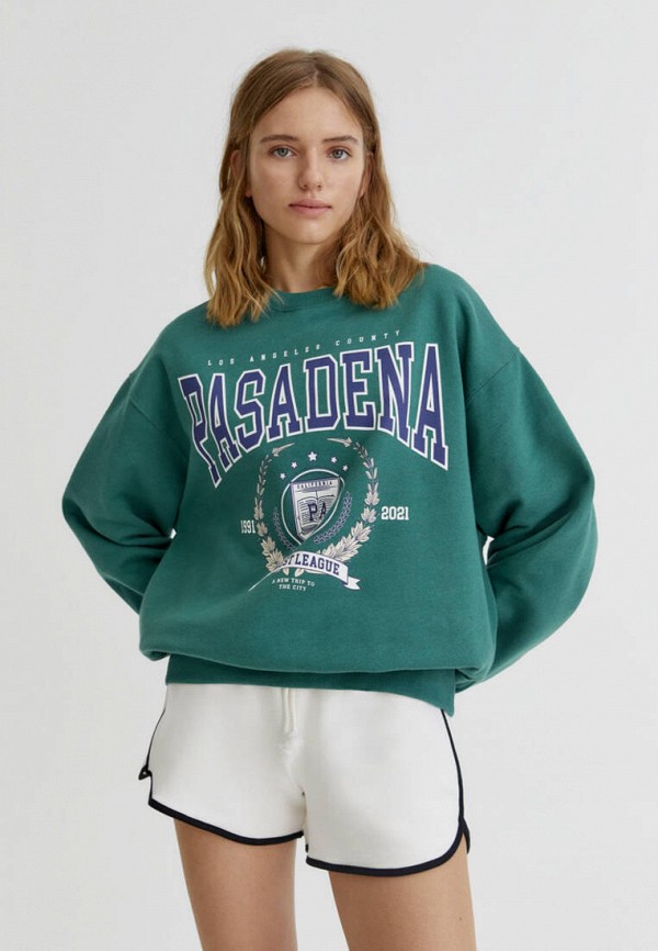 

Свитшот Pull&Bear, Зеленый