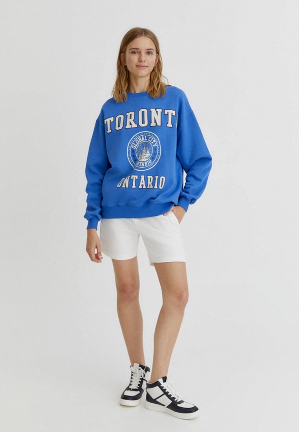 

Свитшот Pull&Bear, Синий