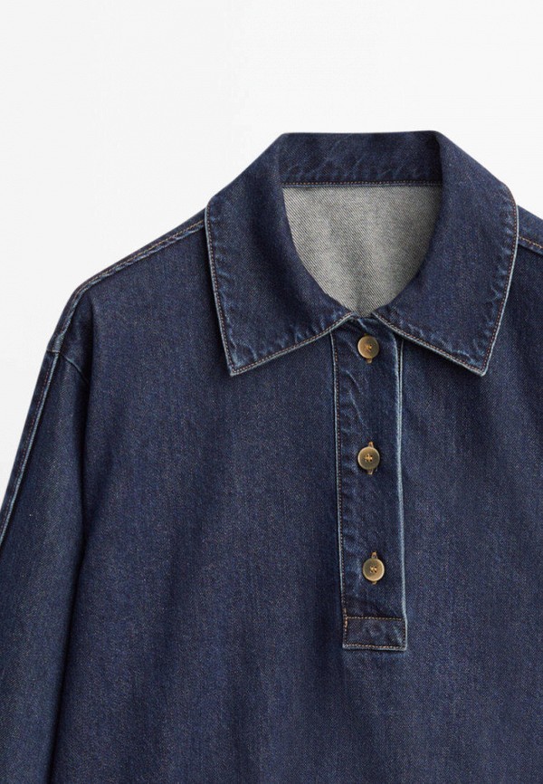 фото Рубашка джинсовая massimo dutti