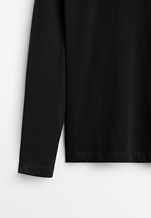 

Лонгслив Massimo Dutti, Черный