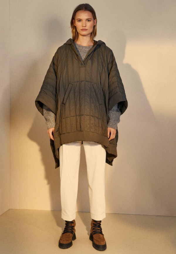 

Накидка Massimo Dutti, Хаки