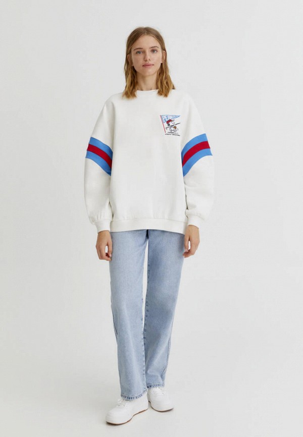 

Свитшот Pull&Bear, Белый