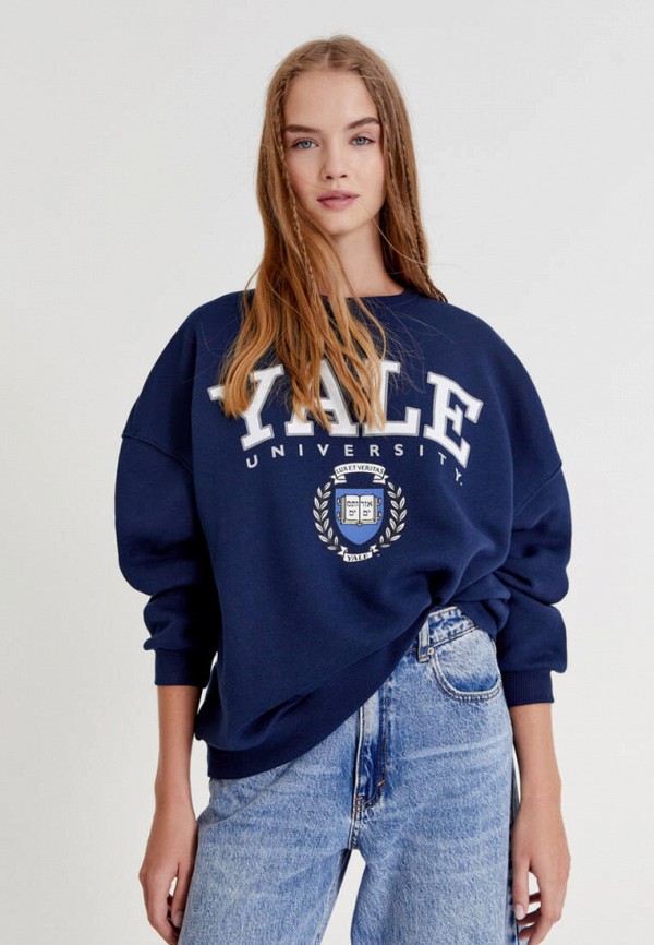 

Свитшот Pull&Bear, Синий