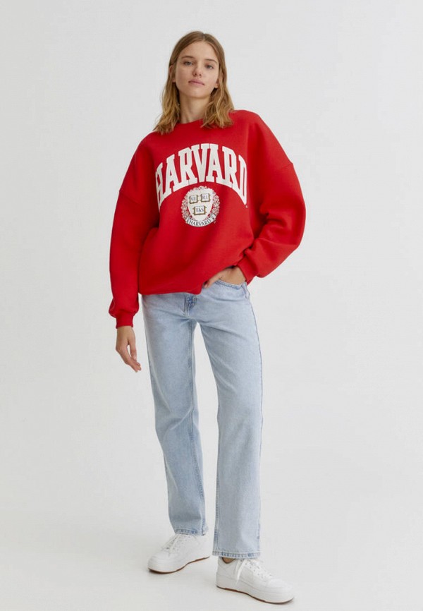 

Свитшот Pull&Bear, Красный