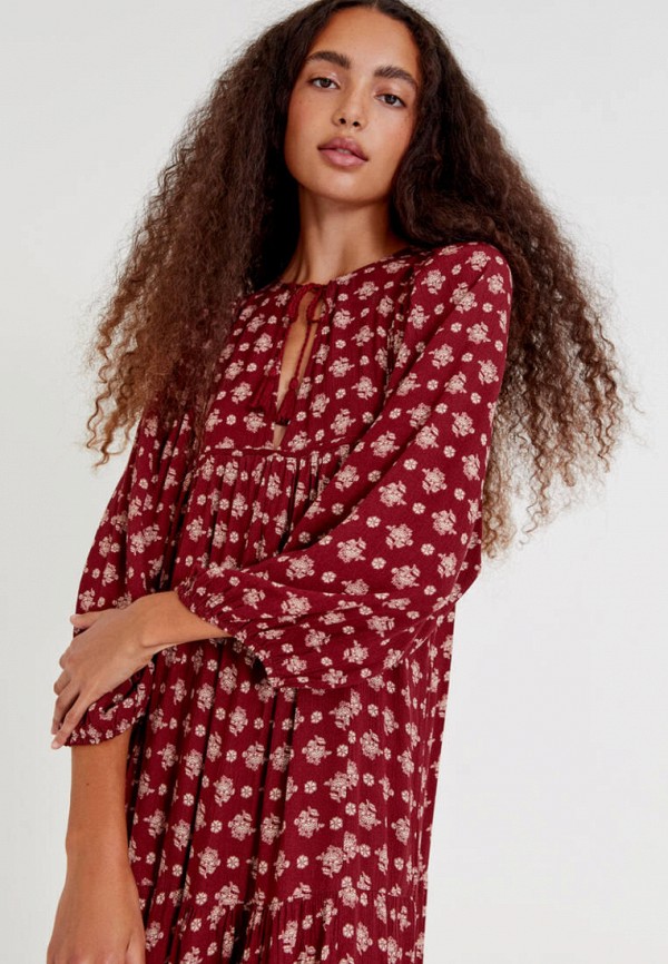 

Платье Pull&Bear, Бордовый
