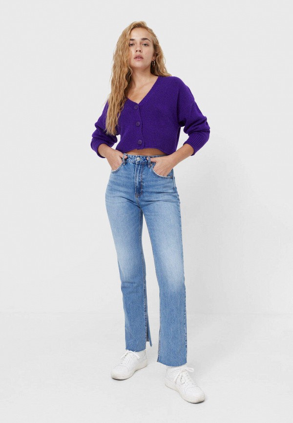 

Кардиган Stradivarius, Фиолетовый