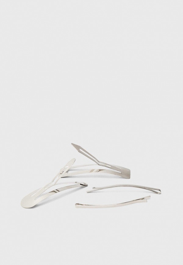 

Заколки 4 шт. Stradivarius, Серебряный