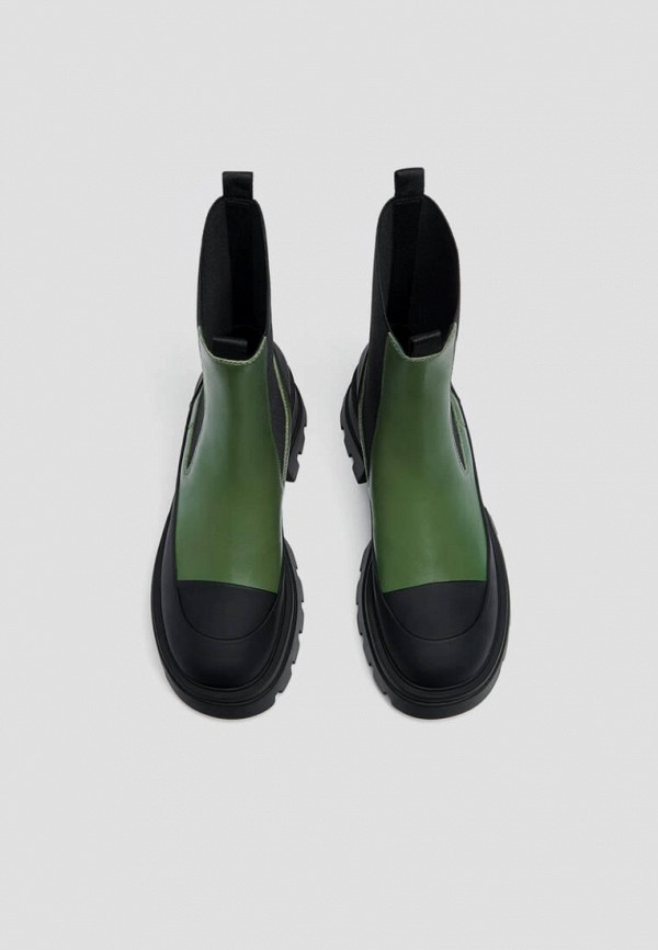 

Ботинки Pull&Bear, Зеленый