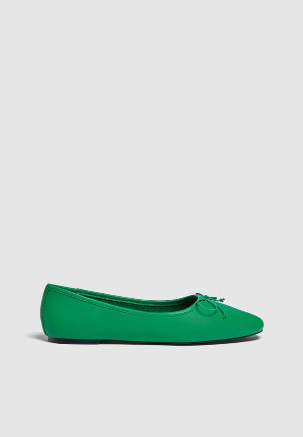 

Балетки Pull&Bear, Зеленый