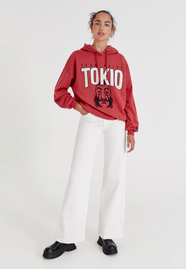 

Худи Pull&Bear, Красный