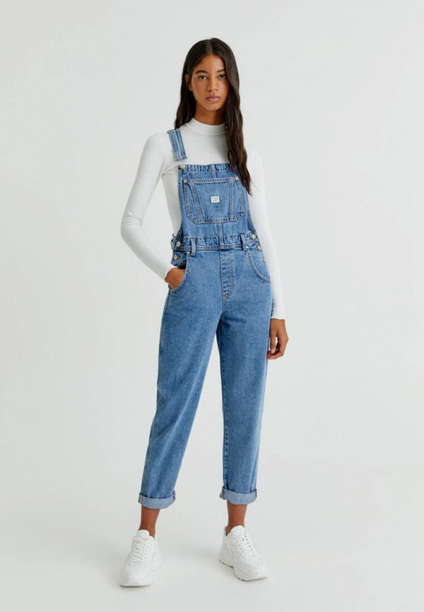 

Комбинезон джинсовый Pull&Bear, Синий