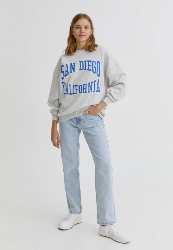 

Свитшот Pull&Bear, Серый