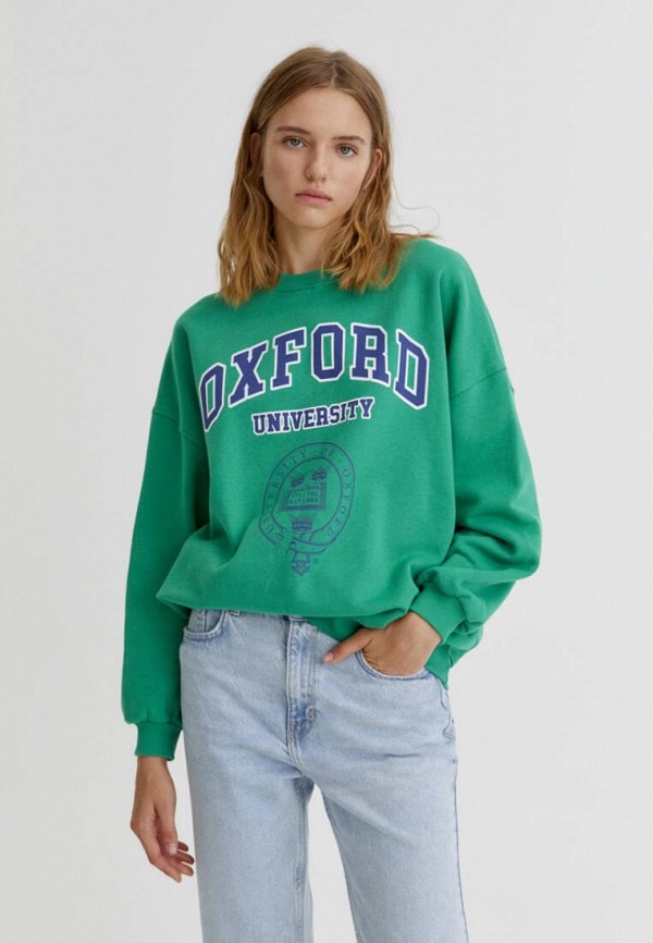 

Свитшот Pull&Bear, Зеленый